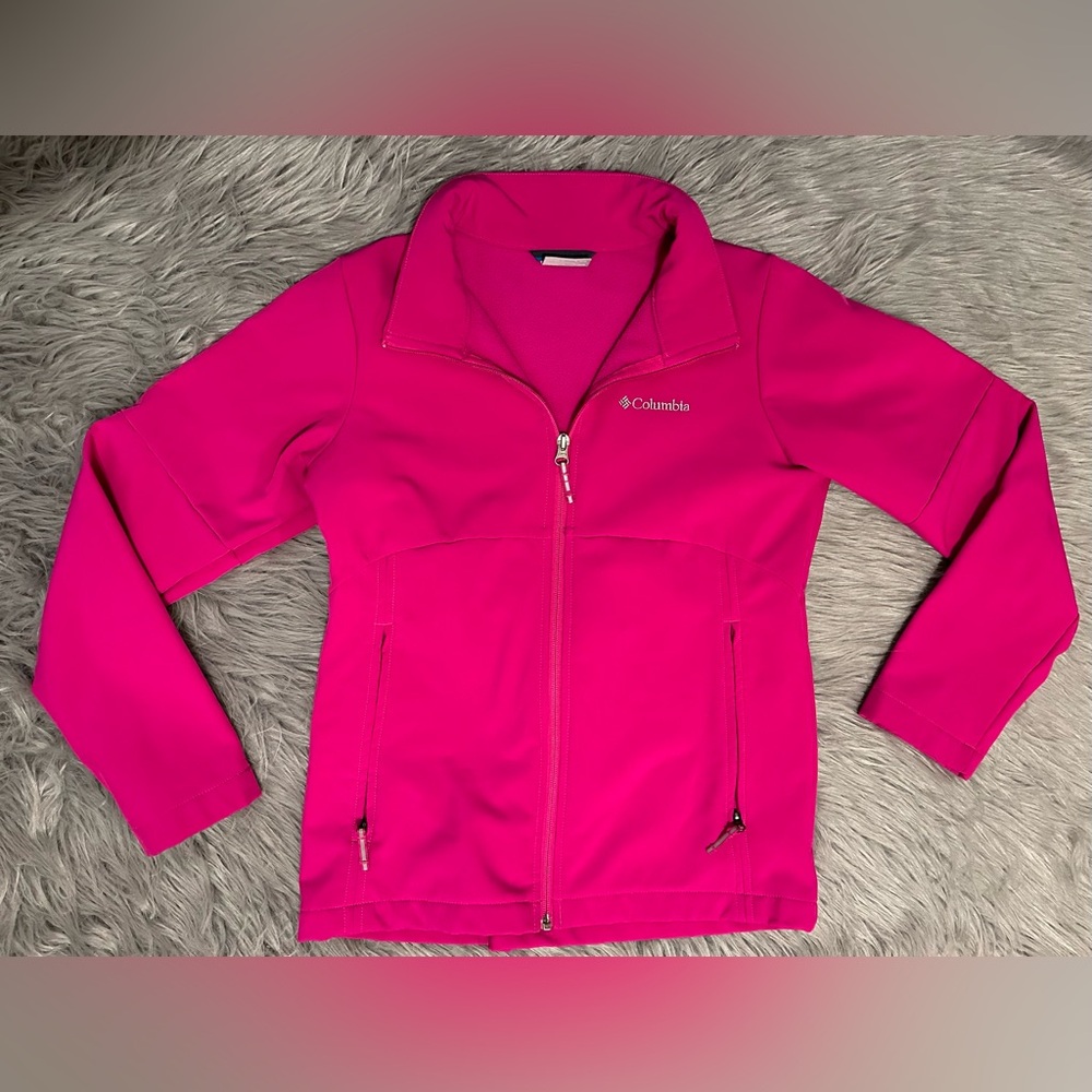 Columbia Pink Jacket Girls Size Large 14 / 16